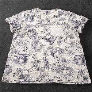 Mens Short Sleeve Skull T-Shirt Size XL- A71